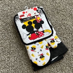 Mickey Mouse 3 piece kitchen set